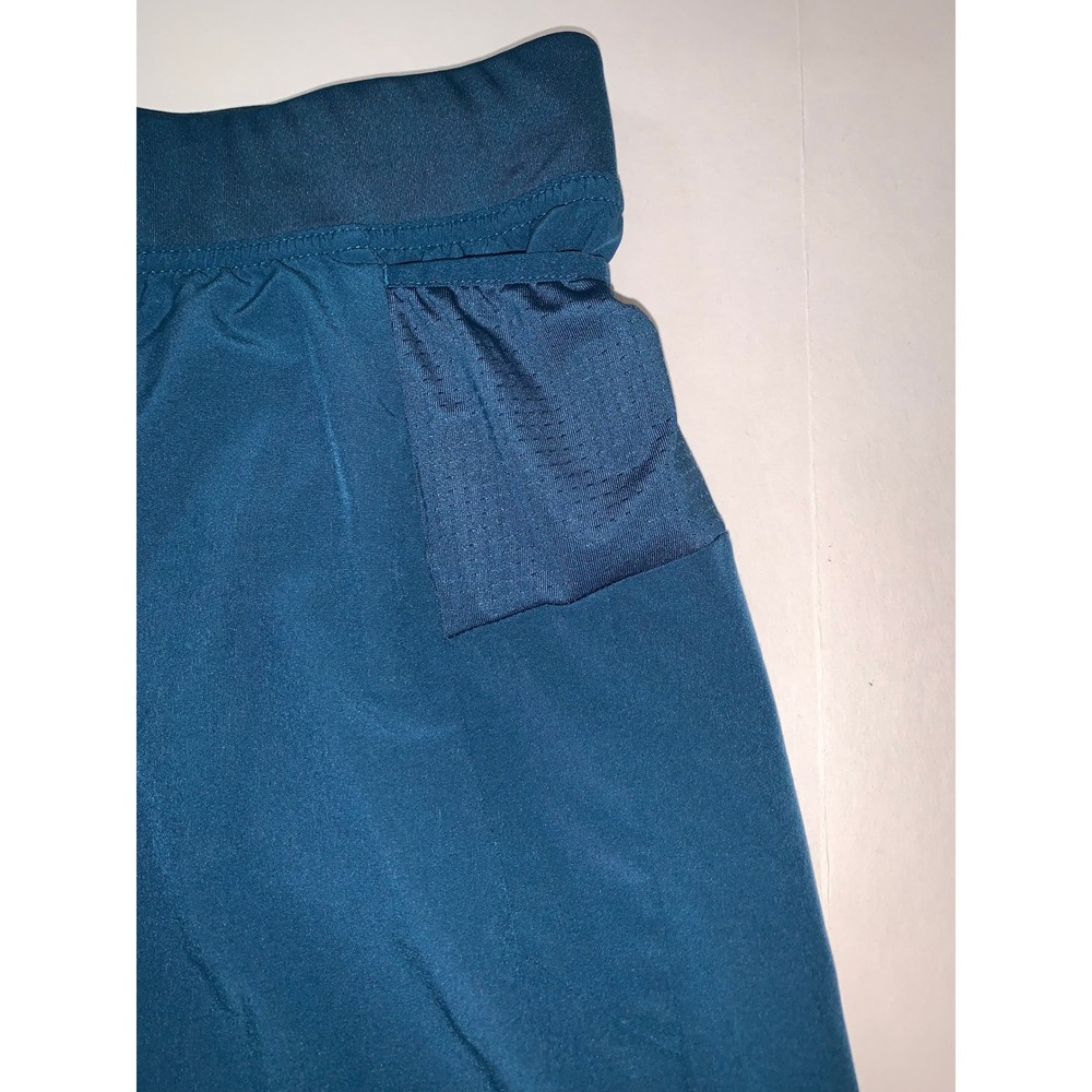 Brooks Running Shorts Teal Blue  XX Large Athletic Gym Workout Performance - Picture 2 of 10